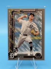 2025 Topps Holiday- Jackson Jobe Silver Tinsel Variation (RC) Tigers
