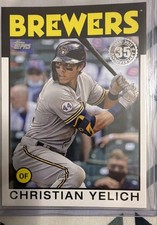 2021 Topps Update Series - 1986 Topps Baseball 35th Anniversary Christian Yelich