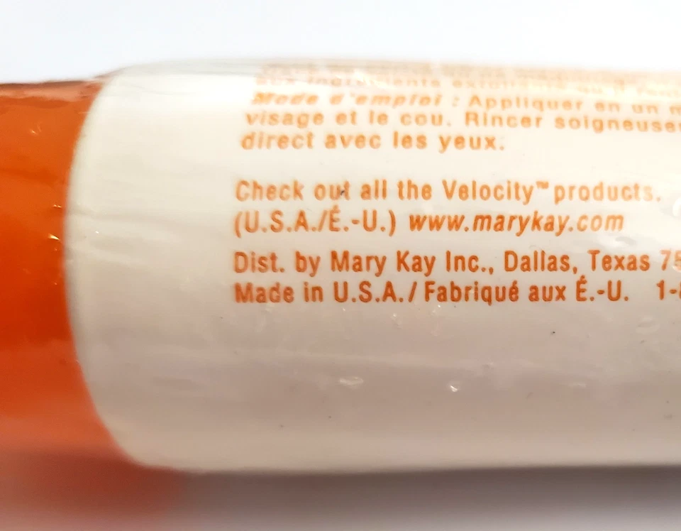 Limpiador facial Mary Kay Velocity nuevo y sellado tamaño completo 5 fl oz ~ descontinuado Foto 2 de 4