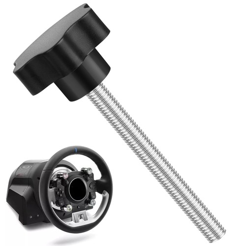 YIBEICO 100MM Clamp Screw Bolt for Thrustmaster T80 T100 T150 T300 T500 Black  - Picture 1 of 5