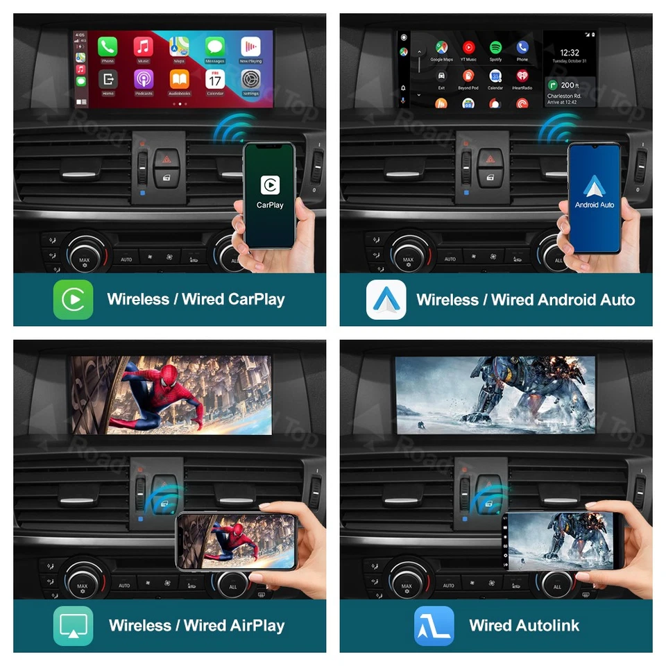 Wireless Carplay Android Auto Interface Für BMW X3 F25 G01 X4 F26 NBT CIC EVO - Bild 3 von 4
