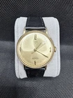 Vintage Timex 21 Jewels Waterproof Dress Watch | Gold Dial | Runs