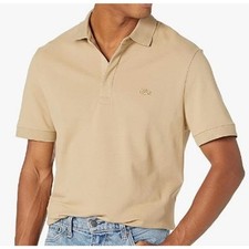 Lacoste Mens Short Sleeve Paris Polo, Viennese Tan, 3X-Large