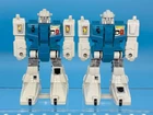 Vintage G1 Transformers lot of 2 TWIN TWIST Jumpstarters - 1985 Hasbro