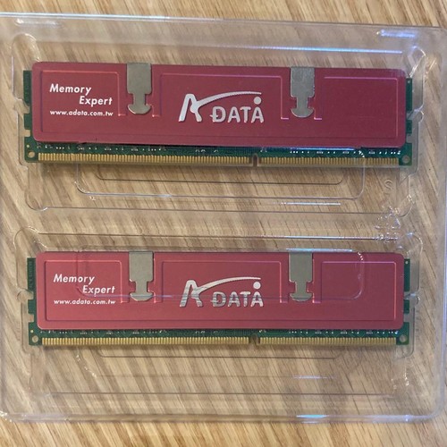 ADATA DDR3 2GB 1333MHz PC3-10600 2 Module Set Desktop Arbeitsspeicher RAM Geb...