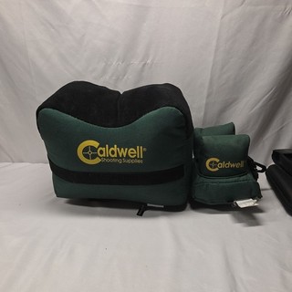 🎯Caldwell DeadShot Shooting Bags! Green/black rifle rest combo. Great condition