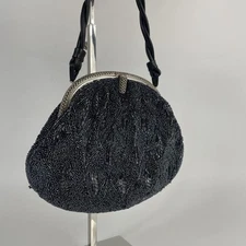 Japanese style bead bag Japanese style bead bag black