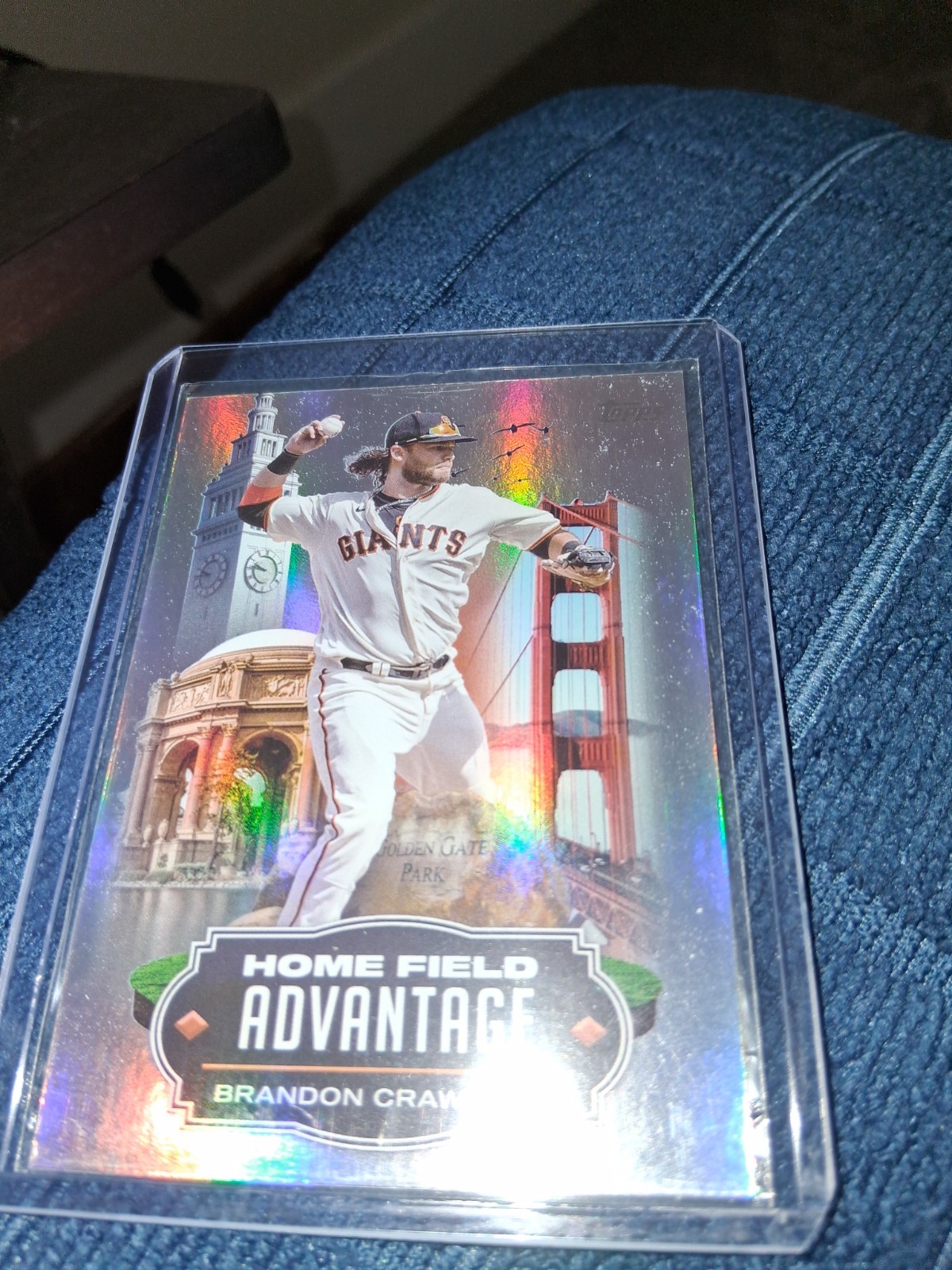 2023 Topps Update Brandon Crawford Home Field Advantage SSP San Francisco Giants