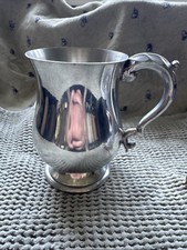 English pewter tankard made in Sheffield