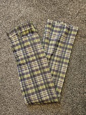 Vintage Lee Leesures Plaid Pants sz Xs/Small