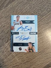 2017-18 Panini Dominion /25 Lonzo Ball / TJ Leaf Rookie Dual Auto RC #RDS-UCLA
