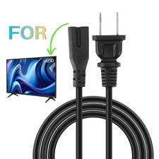 UL 6FT AC Power Cord Cable For Vizio TV D40f-J09 D40f-J D32f4-J01 D32f-J04
