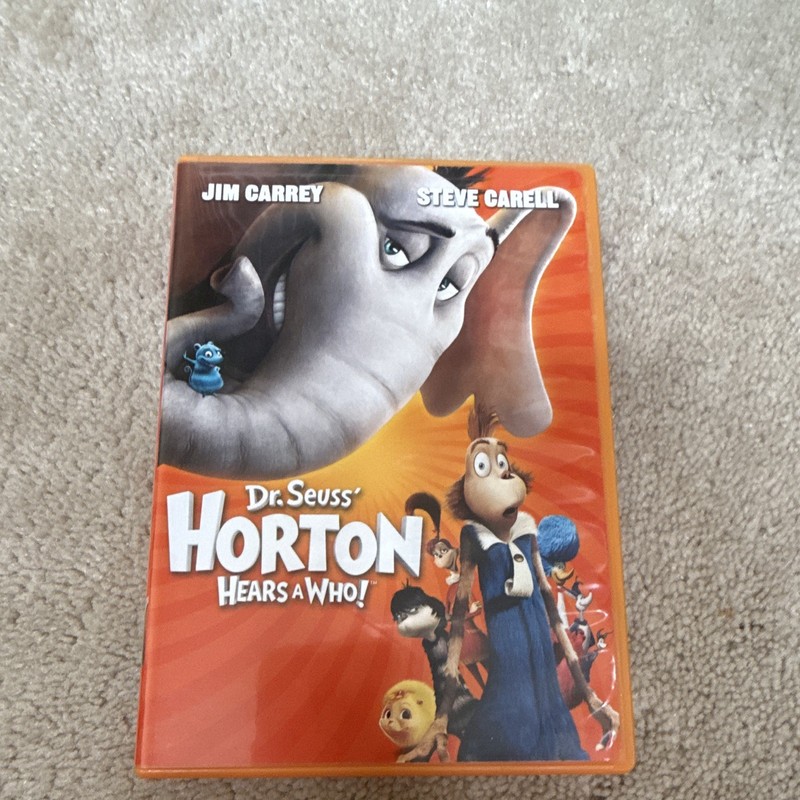 Dr. Seuss Horton Hears a Who! DVD Jim Carrey Steve Carell G 86m NTSC