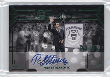 2024 Panini Noir Genregraphs Holo Green 25/49 Peja Stojakovic #GGE-PJS Auto 0ni1