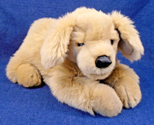 Folkmanis Golden Retriever Puppy Soft Plush Puppet 18" Long 7" High