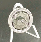 2017 1oz Silver Australia Kangaroo .9999 Fine Light Haze Marks