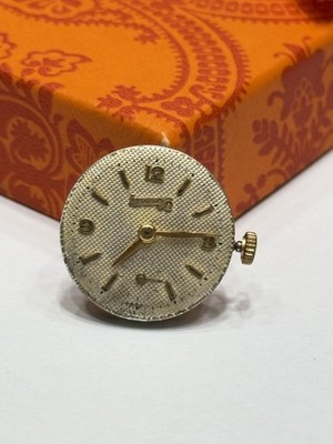 Vintage Eberhard Movement & Dial Manual Cal.879 Swiss Made 17 Jewels For Parts