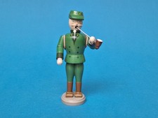 Räuchermännchen Jäger 18cm gedrechselt  Erzgebirge Seiffen 1960er Jahre Ostalgie