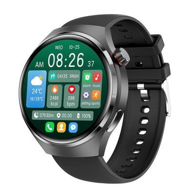 Watch4 Smart Electronic Watch Waterproof GT4Circular Dial Health High Resolution