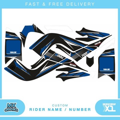Yamaha Raptor 700R 2006 - 2012 Quad Bike ATV Grafik Kit Decals Wrap