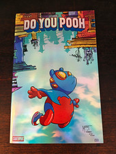 Do You Pooh Spider Boy #poohverse foil exclusive by Marat Mychael AP8 of 10 comic cover