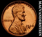 1938-S Lincoln Wheat Cent- Red Choice Gem Brilliant Uncirculated Luster #i8735