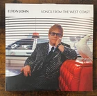 Elton John Songs From The West Coast Double Vinyl Record RARE!