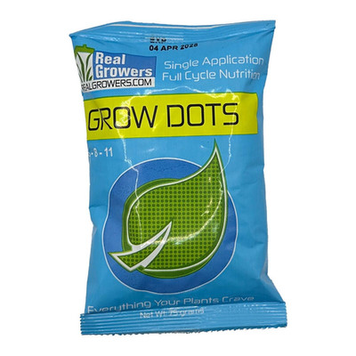 Grow Dots Classic 75G   Single Application Programmed Release Nutrients for Smal