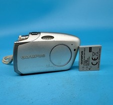 Olympus Digital Camera Mju Mini 4.0MP Silver Tested