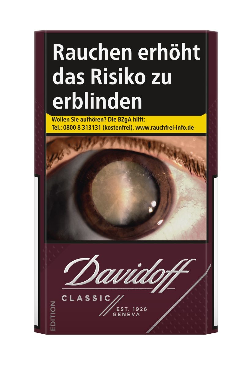 Davidoff Classic Edition Zigaretten (Automatenpackung) 10x20 zu 9,00/90,00  | eBay.de