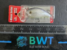 Mann's Single Stamped Mid 1-Minus Crankbait: Ghost Splatter-back Chartreuse *New