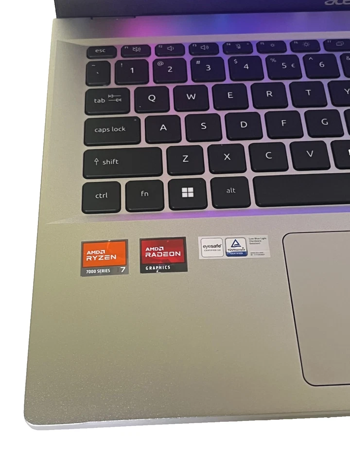 Acer Swift Go 14 SFG14-42 AMD Ryzen 7  16Gb RAM 512GB SSD 14" OLED 2880x1800 - Image 2 of 4