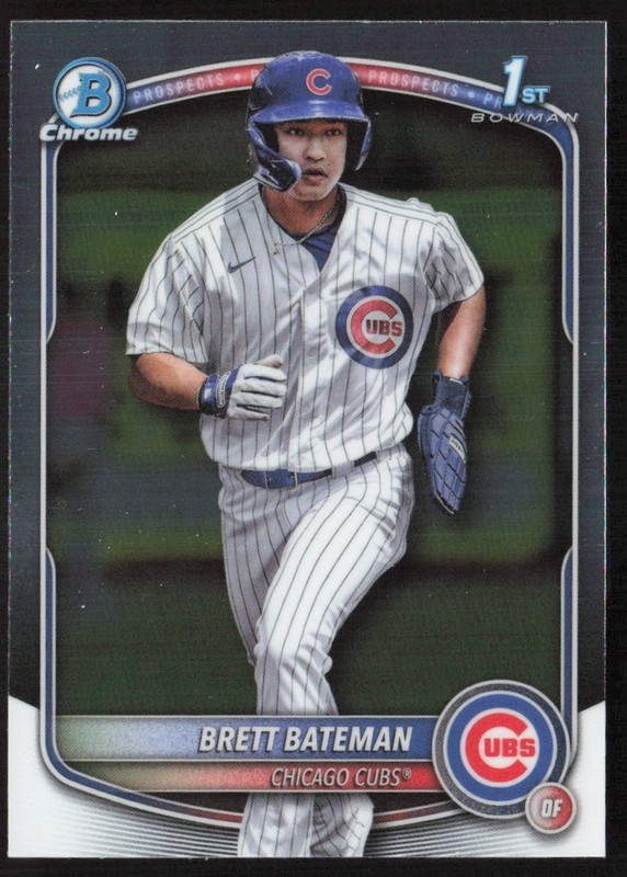 2025 Bowman Chrome Prospects Brett Bateman #BCP-226 GS1-2