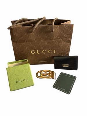 Gucci 5 Piece Bundle Includes Items Listed & Shown - See Photos & Description