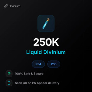 250,000 Liquid Divinium | BO3 | PS4 + PS5 | Buy Liquid Divinium + Bonus