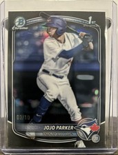 2025 Bowman Draft Jojo Parker Black Refractor /10