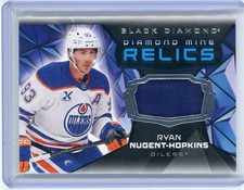 2025-26 U.D. Black Diamond Hockey DIAMOND MINE RELICS Oilers Ryan Nugent-Hopkins