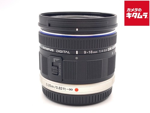 OLYMPUS M.ZUIKO DIGITAL ED 9-18mm F4.0-5.6 for M4/3 mount -Near Mint- 3529