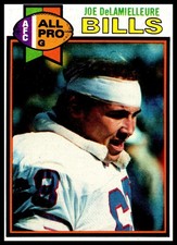 1979 Vintage Topps ALL PRO JOE DELAMIELLEURE Buffalo Bills #190