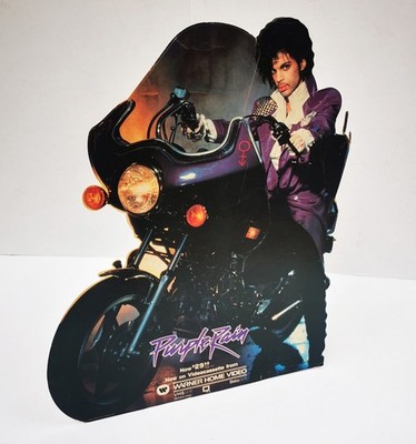 PRINCE Counter Stand - Purple Rain 1984 USA PROMO ONLY In-Store Warner 36cm Rare