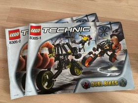 LEGO&reg; Technic Duel Bikes / Set 8305 | Used