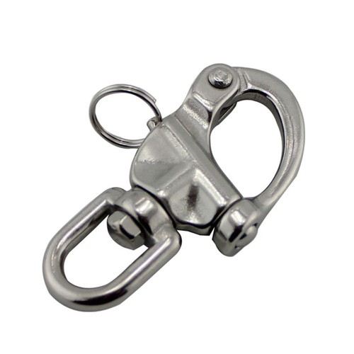 Rigging Shackle Stainless Steel D Ring Swivel Eye Snap Shackle for Outdoor - Picture 9 of 12