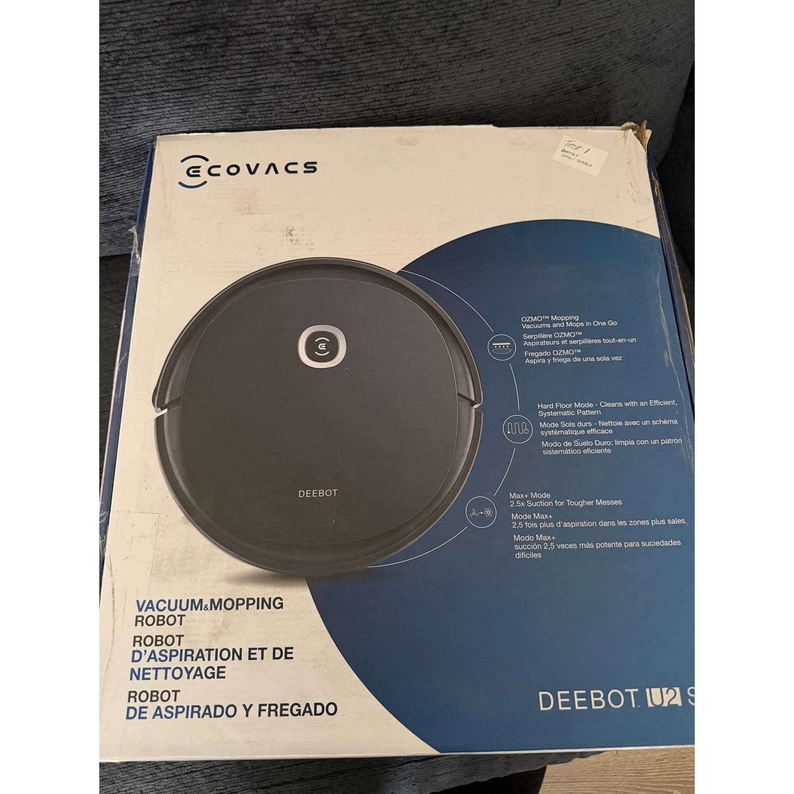 Ecovacs Deebot U2 SE Robot Vacuum & Mop Cleaner
Opens in a new window or tab