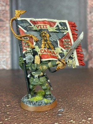 Colour Sergeant Jarran Kell Warhammer 40k GW Tabletop 2581 Metall Imperial Guard