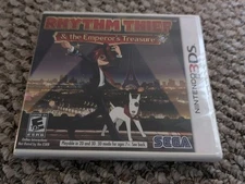 Rhythm Thief & The Emperor's Treasure 3DS Nintendo 2012 New Sealed Unopened Sega