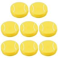 Tennis SchläGer VibrationsdäMpfer, 8Er Pack Tennis Absorber Aus Silikon, Gelb