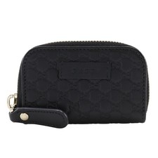 Gucci GG Micro Shima Leather Coin Case - DUTY FREE