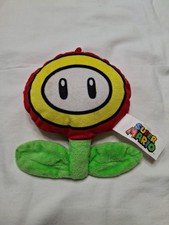 Super Mario Bros Red Fire Flower Power Up Plush Nintendo