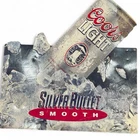 Vintage 1992 Coors Light 18” Bar Sign Silver Bullet Metal Decor