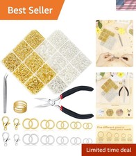 All-in-One 2400PCS Jump Rings  Jewelry Making Tools - Craft with Elegance